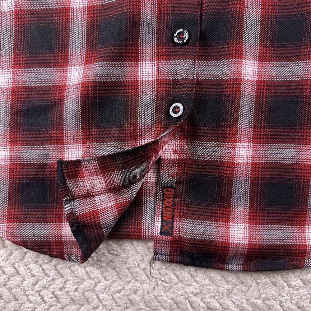 Dixxon Women’s Small ‘The Dillinger’ Red And Black Flannel Rare Sold Out Limited - Picture 5 of 16